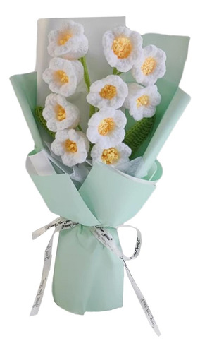Bouquet De Crochet, Ramo De Flores De Punto, Flores