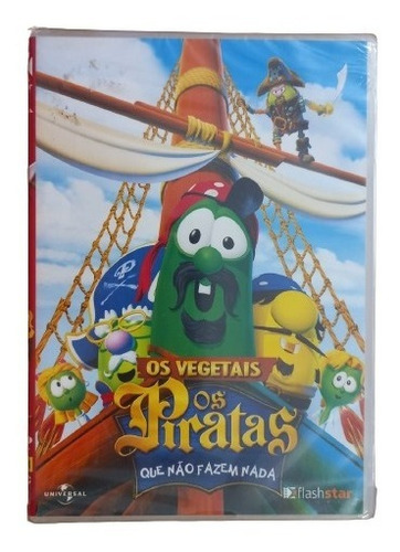 Os Vegetais Dvd Original Os Piratas Que Nao Fazem Nada 