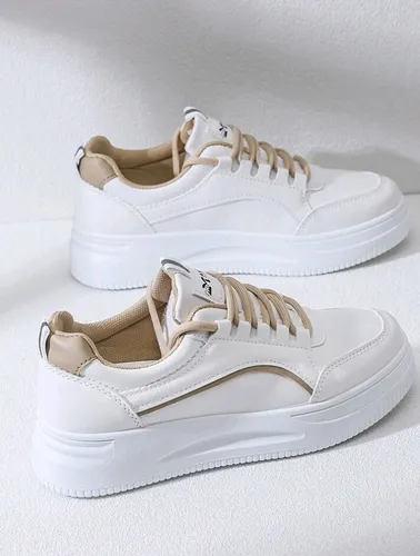 Zapatos Shein Blancos Y Crema Sober MercadoLibre