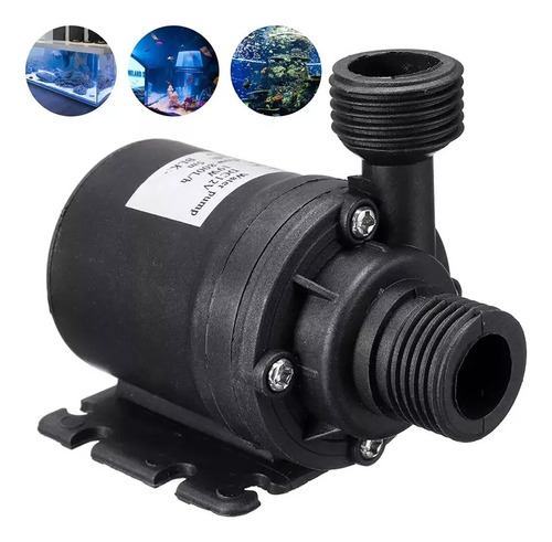 Bomba De Agua Sumergible Ultra Mini Motor Dc 12v 5m 800l/h