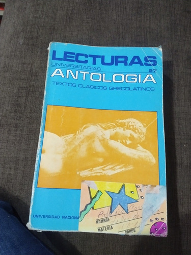 Antología De Textos Clásicos Grecolatinos 