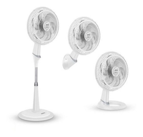 Ventilador Turbo Silence Extreme 3en1 45cm Blanco Samurai 