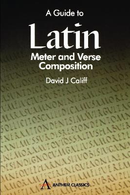 Libro A Guide To Latin Meter And Verse Composition