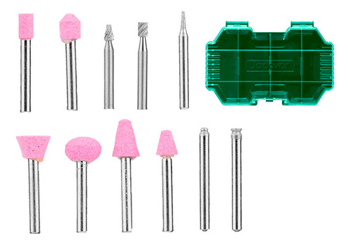 Kit P/ Mini Torno Desbaste, Lijado Jadever 11 Pzas