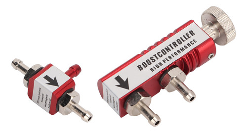Kit De Controlador Turbo Boost Manual 130 Psi Rojo