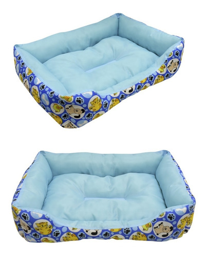 Cama Para Perros Cama Tamaño Grande Cama Fantasy Fancy Pets Color Azul