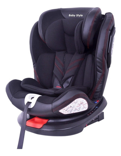 Cadeira Bebê Auto 0 A 36kg Isofix Rotação 360º Baby Style Cor Preto