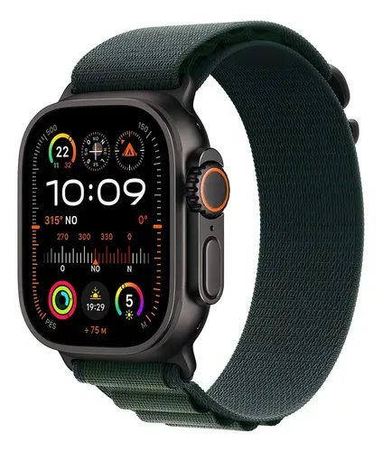 Apple Watch Ultra 2 GPS + Cellular • Caixa preta de titânio de 49