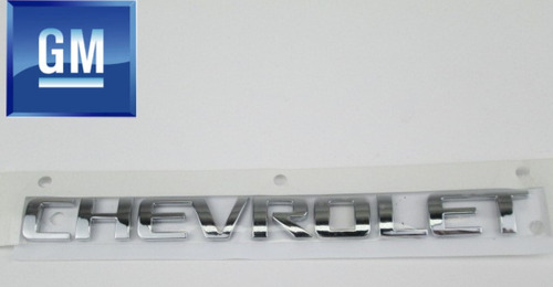 Insignia Emblema Portón Chevrolet Agile Original Gm