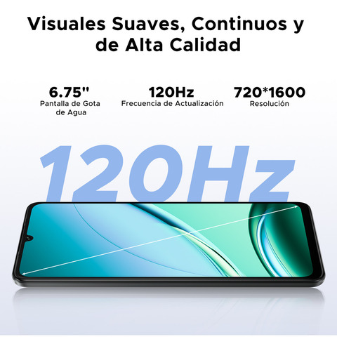 Celular Doogee Note 59 Pro 5g Celular With 6.75, 6250 Mah, 32 Gb De Ram Ext. + 256 Gb De Rom, Android 15, Cámara De 16 Mp