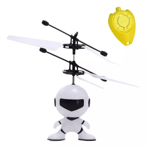 Mini Drone Brinquedo Robo Voador Infravermelho Voa Verdade