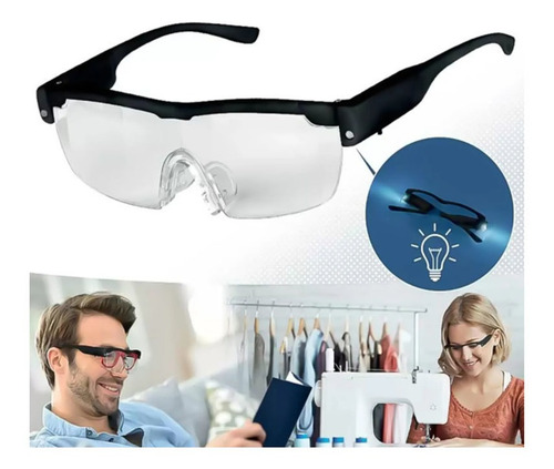 Lentes De Lectura Con Lupa Big Vision Led