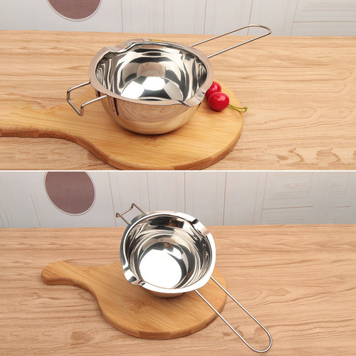 Crisol Universal De Acero Inoxidable Para Chocolate Y Queso