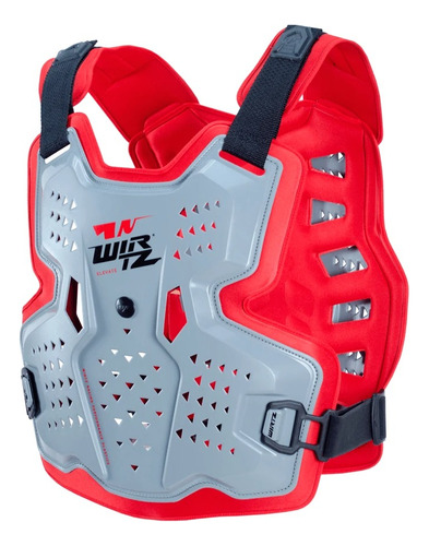 Pechera Wirtz Elevate Gris Rojo - Bondio