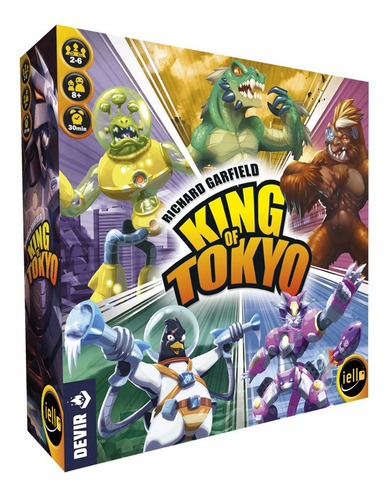 King Of Tokyo - Jogo De Tabuleiro Devir