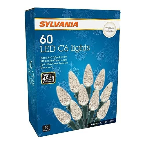 Luces De Navidad Led, Blanco Cálido