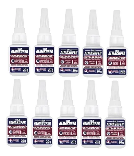 comprar Caixa 30 - Colas Instantânea Ultra Rápida De 20g Almasuper 
