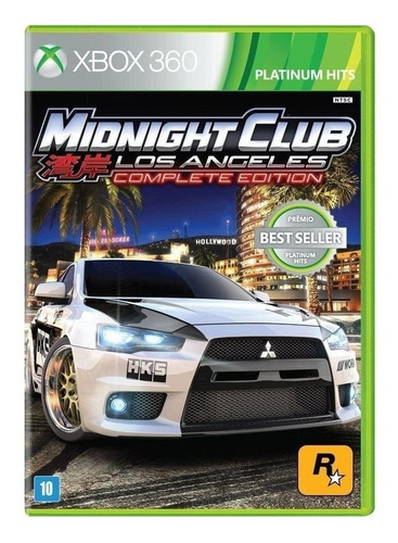 Midnight Club: Los Angeles Complete Edition Rockstar Games Xbox 360 Físico  | Frete grátis