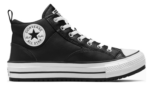 Tenis Converse Botas Ctas Malden Street Unisex-negro/blanco