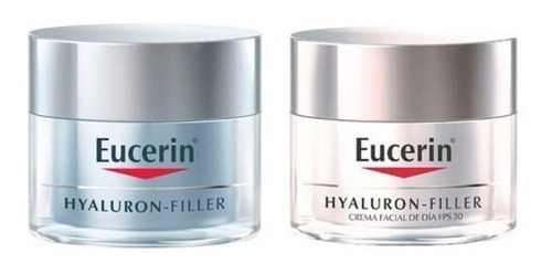 Eucerin Hyaluron Filler Fps30 De Día X 50 Ml + Noche X 50 Ml