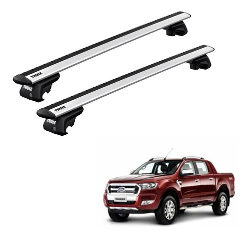 Rack Bagageiro Thule Evo Ford Ranger Cab Dupla 2012 Diante