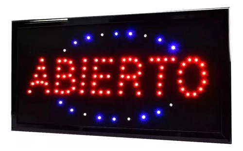 Carteles Led Luminosos Abierto 220 V - Sertel Shop