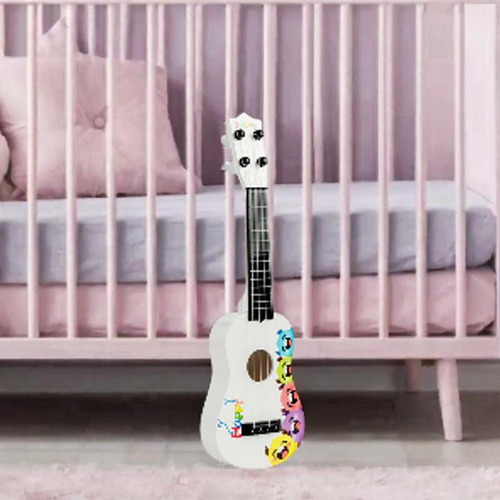 Ukulele Toy Small Guitar String Ajustable Instrumento