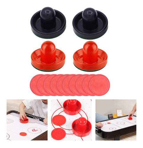 Empujadores Y Discos De Air Hockey, Paletas De Air Estilo D