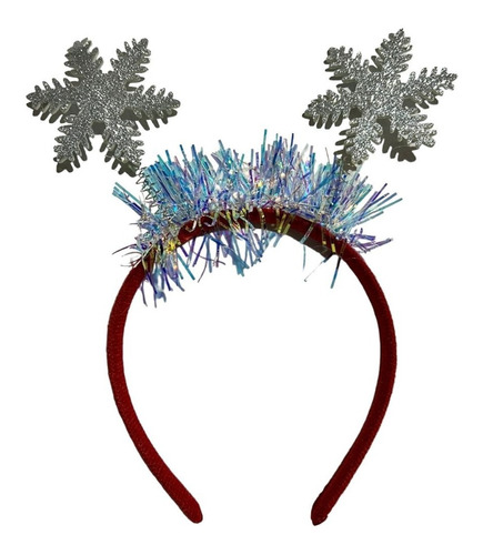 Diadema Reno Rodolfo Cuernos Navidad Pastorela 6 Pz