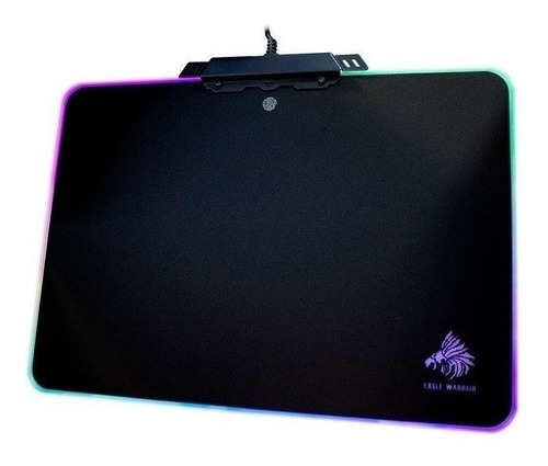 Mouse Pad gamer Eagle Warrior Olympia 350mm x 263mm negro