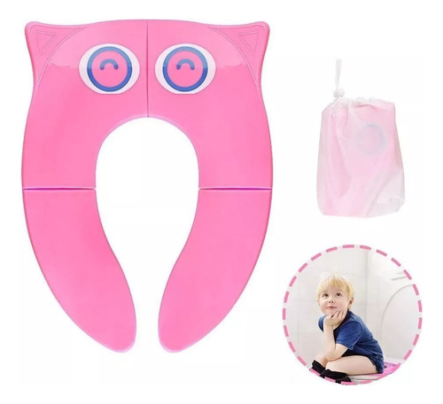 Asiento Reductor De Inodoro Para Niños Portatil Plegable Infantil