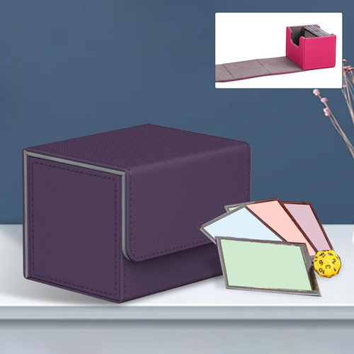 2x Premium Trading Card Deck Box Storage Para Mtg Card