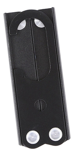 Perchas De Viaje Plegables De Metal, Color Negro
