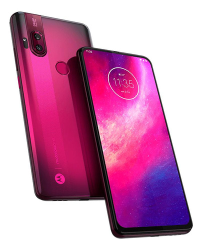 Motorola One Hyper 128gb 4gb Rosa Boreal Android Deepsea Blue (Usado)