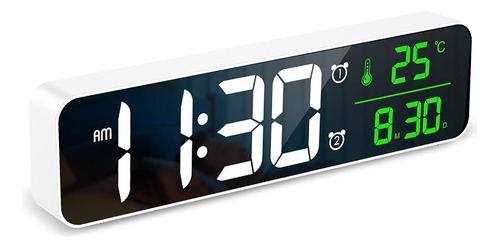 ~? Oria Large Display Digital Wall Clock, 10.5'' Led Alarm C