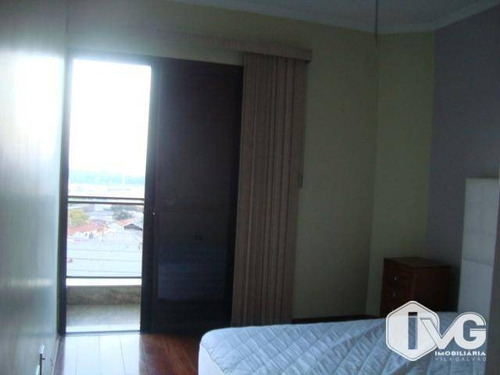 Imagem 11 de 24 de Apartamento Com 4 Dormitórios À Venda, 133 M² Por R$ 690.000,00 - Vila Augusta - Guarulhos/sp - Ap1830