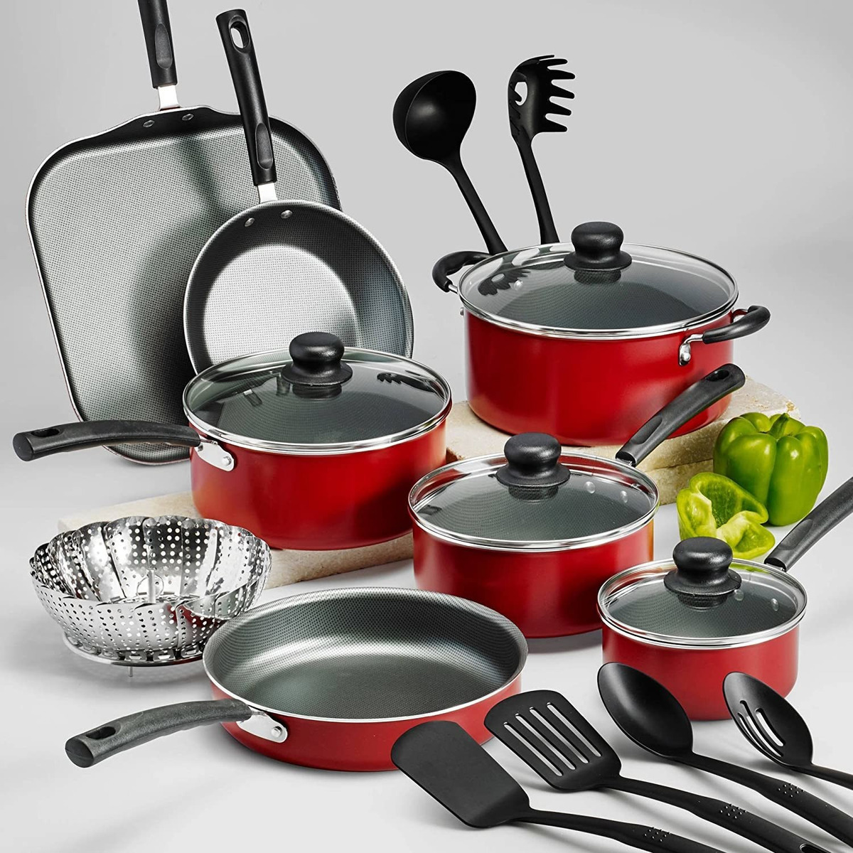 Set De Utensilios De Cocina Antiadherentes De 18 Piezas Mercado Libre set-de-utensilios-de-cocina-antiadherentes-de-18-piezas-mercado-libre