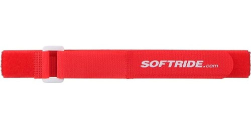 Softride Soft Wraps Rojo Multiuso Gancho Y Bucle Correas De 