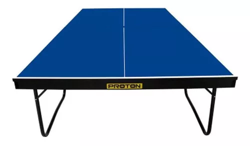 Mesa de ping pong Klopf 1009 fabricada em MDF cor azul