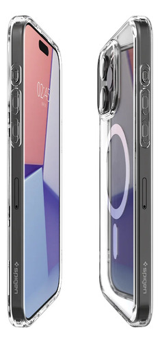 Case Funda Spigen Ultra Hybrid Magsafe iPhone 15 Pro 6.1