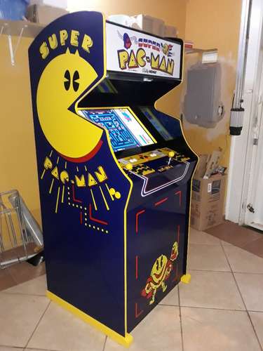 Fliperama Multijogo..tema Super Pacman.fabricação Própria