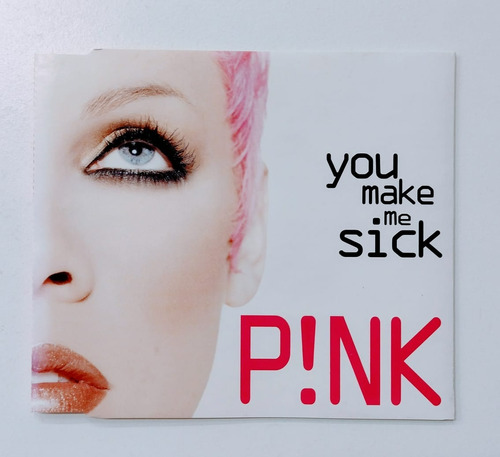 Cd Single Pink You Make Me Sick Importado Promo