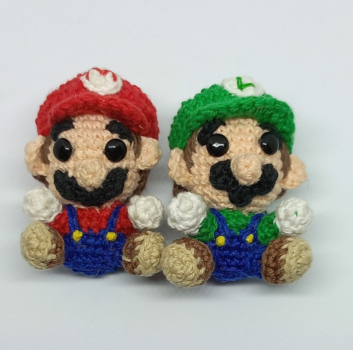 Mini Peluche Mario Bros