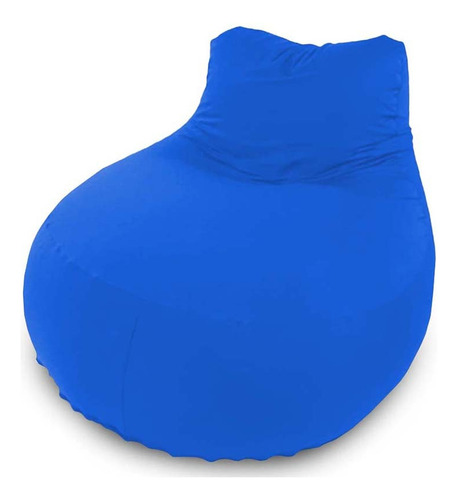 Puff Gamer Flex Cor Azul Royal - Enchimento De Pérolas
