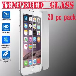 100pc Premium Tempered Glass Screen Protector For iPhone Ggz