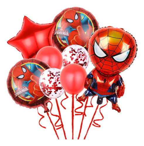 33 Globos De Cumpleaños Decoracion Fiesta Avengers Spiderman