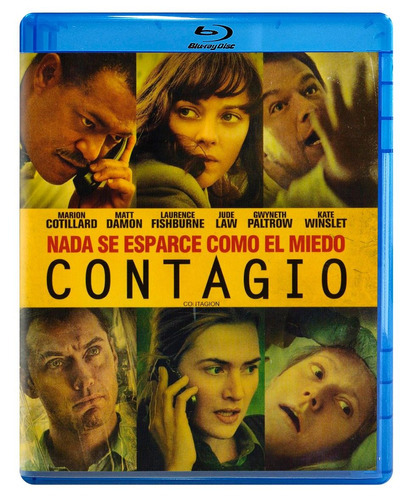 Contagio Marion Cotillard Matt Damon Pelicula Blu-ray