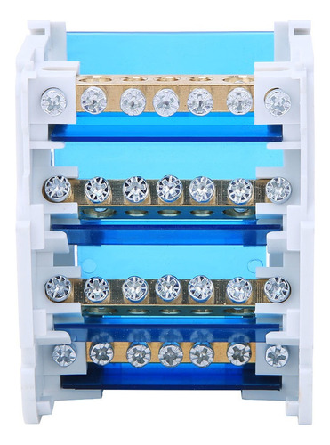 Caja De Distribución De Terminales 407, Riel Din, Individual