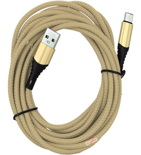 Cable Usb Reforzado 3m Type-c T-150