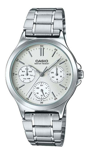 Reloj Casio Ltp-v300d-7audf Mujer 100% Original